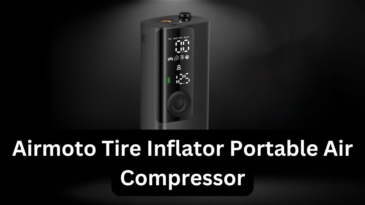 Airmoto Tire Inflator Portable Air Compressor