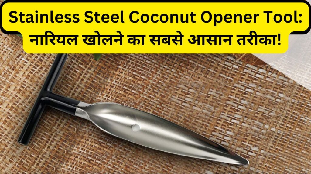 Stainless Steel Coconut Opener Tool