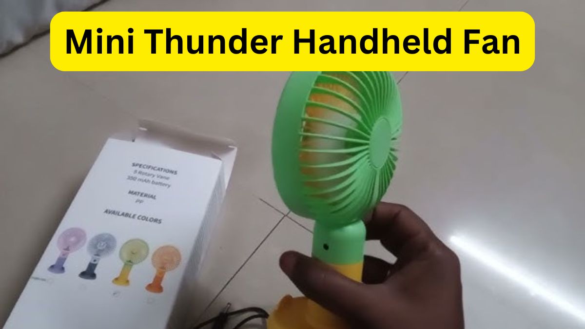 Mini Thunder Handheld Fan